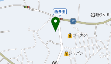 フライングライオンの地図画像