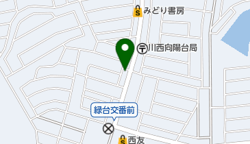 薬局ポパイドラッグ川西店の地図画像