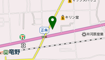 楽一楽座の地図画像