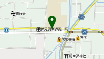 KDドッグサロン京都の地図画像