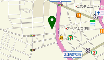 クックデリ御膳十三店の地図画像