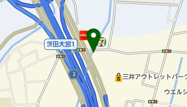 日本一たい焼大阪鶴見店の地図画像