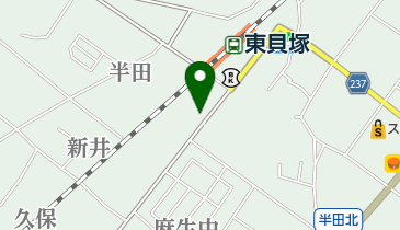 ふじ薬局東貝塚店の地図画像