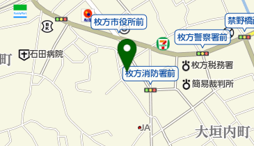 いちよし証券株式会社枚方支店の地図画像