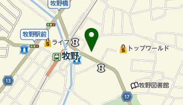 フジの地図画像