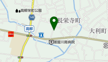 愛犬の美容室パートナーの地図画像