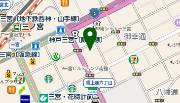 兵庫県中小企業家同友会(一般社団法人)の地図画像