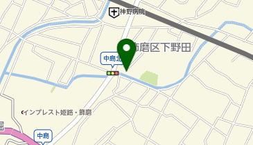 中島自治会館の地図画像