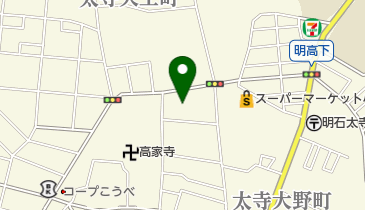 梅田食肉店の地図画像