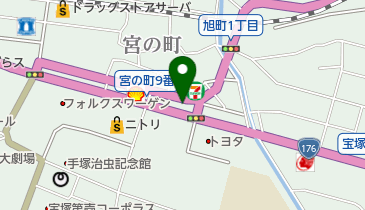 ネイルサロン美nail宝塚店 宝塚市 ネイルサロン アイラッシュサロン 665 0843 の地図 アクセス 地点情報 Navitime