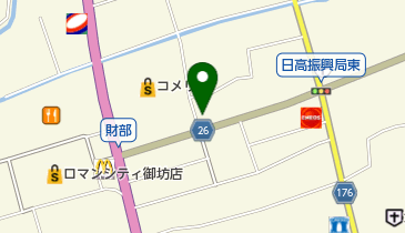 しの友呉服店の地図画像