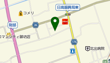 ココロヘアーの地図画像