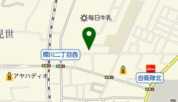 滋賀県車検センターの地図画像