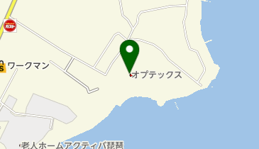 オプテックス株式会社の地図画像