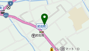 ファミリーショップふかいの地図画像