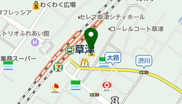 保険本舗近鉄草津店の地図画像