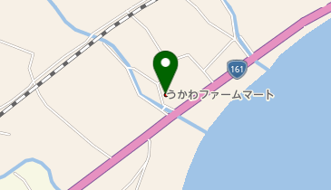 うかわファームマートの地図画像