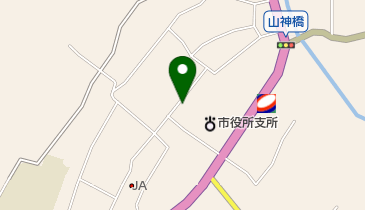 浮田理髪店の地図画像