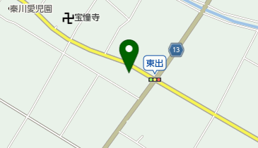 ヨシハラクリーニングフレンドマート秦荘店の地図画像