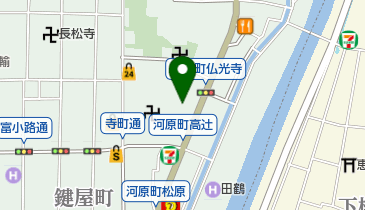 日本整体療術専門学院京都校の地図画像