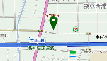 さと動物病院の地図画像