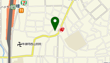 在宅マッサージ楽楽の地図画像