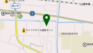 スギノコ美容室の地図画像