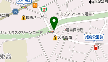 バイクショップ桜の地図画像