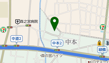 アトム電器中本店の地図画像