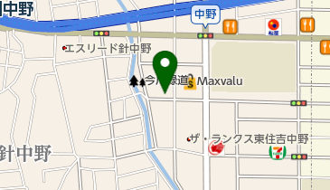 アーク進学会・ファイト学院東住吉中野校の地図画像