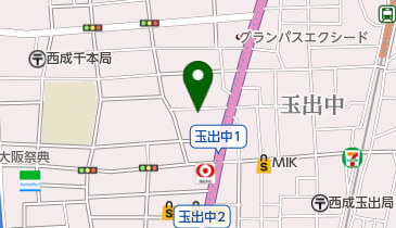 河井整骨院の地図画像