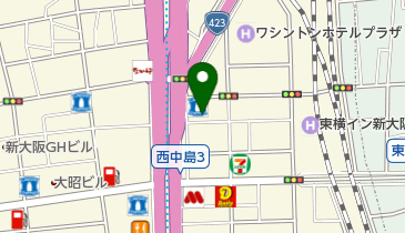 富国生命保険相互会社淀川中央営業所の地図画像