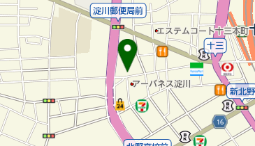 HAIRSALONLUXYの地図画像