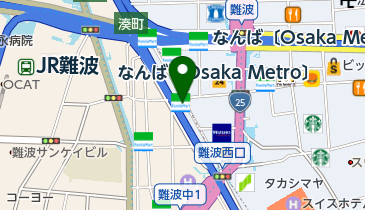 ソワンドエステアートマツモト難波店の地図画像