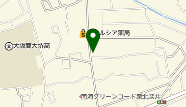 よつ葉鍼灸整骨院の地図画像