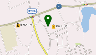 クリーニングルビーキリン堂萬崎菱木店の地図画像