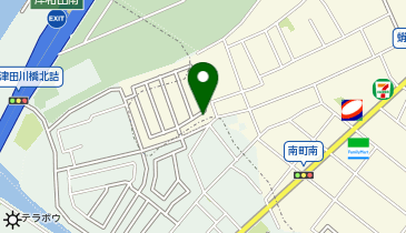 南町新会館の地図画像