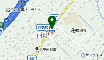 パッケージパークの地図画像