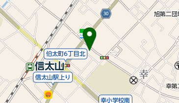 韓国料理・食品味里の地図画像