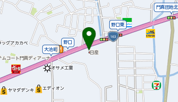 日産大阪販売株式会社門真店の地図画像
