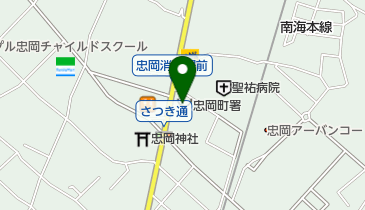 忠岡町消防本部忠岡町消防署の地図画像