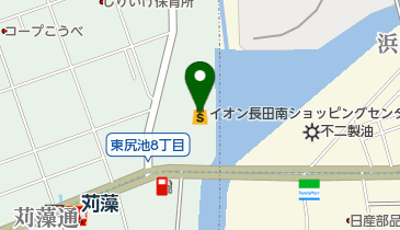 パーティハウス長田南店の地図画像