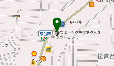 アクトス鈴蘭台の地図画像