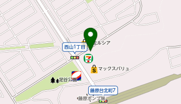 ジャストカーテン神戸北店の地図画像