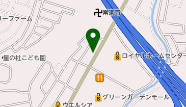 いちご野薬局の地図画像