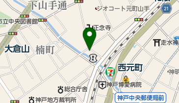 不登校ネットワーク兵庫の地図画像