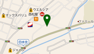 華兵卓球場の地図画像