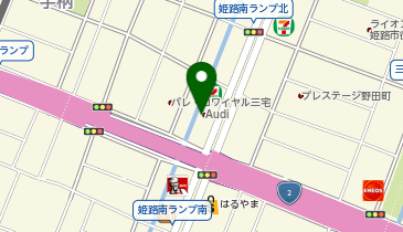 アウディ姫路の地図画像