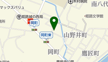 八家米穀の地図画像