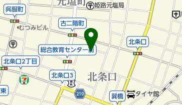 姫路市役所 教育委員会 総合教育センターの地図画像